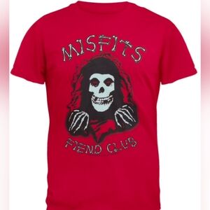 Misfits Fiend Club Red T-shirt Vintage 2010 XL
